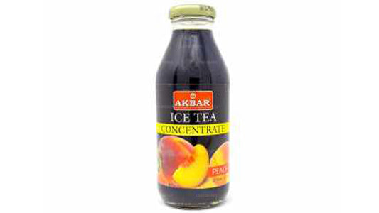 Akbar Iced Tea Concentrate – Peach Flavour (370ml)