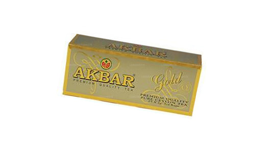 Akbar Gold Premium 100% Pure Ceylon Tea (50g) 25 Tea Bags