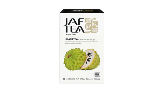 Jaf Tea Pure Fruits Collection Black Tea Creamy Soursop Foil Envelop tea Bags (30g)