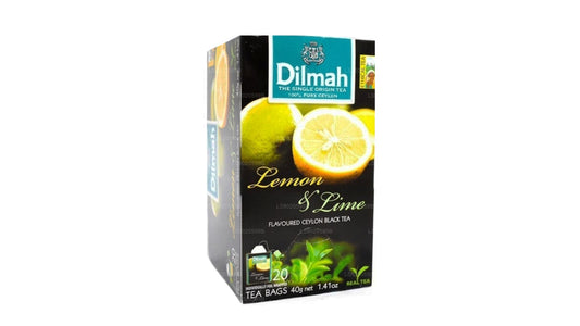 Dilmah Lemon and Lime Flavored Tea (30g) 20 Tea Bags