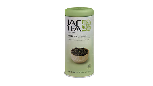 Jaf Tea Pure Green Collection Gun Powder Caddy (100g)