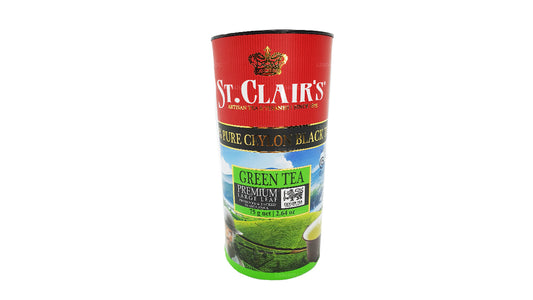 St. Clair's Pure Ceylon Large Leaf Green Tea (75g)