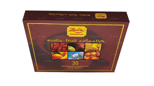 Zesta Exotic Fruit Collection 30 Individually Packed Enveloped Tea Bags 54g