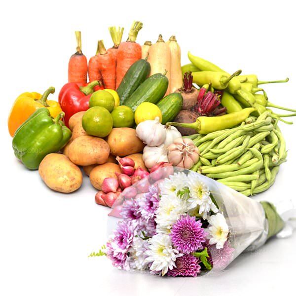 Health and Happiness Vegetables and Flowers Combo (500g)
