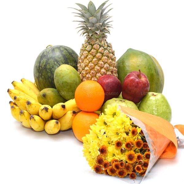 Health and Happiness Fruits and Flowers Combo (500g)