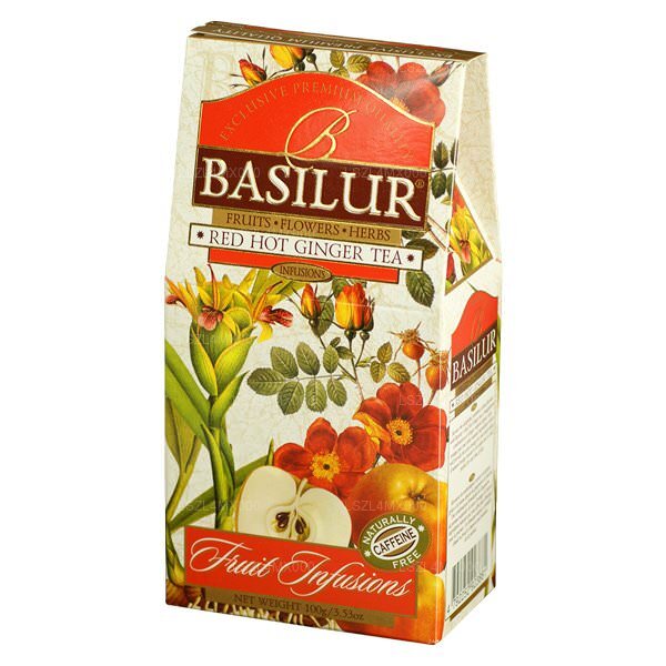 Basilur Fruit Infusions Redhot Gnger Tea